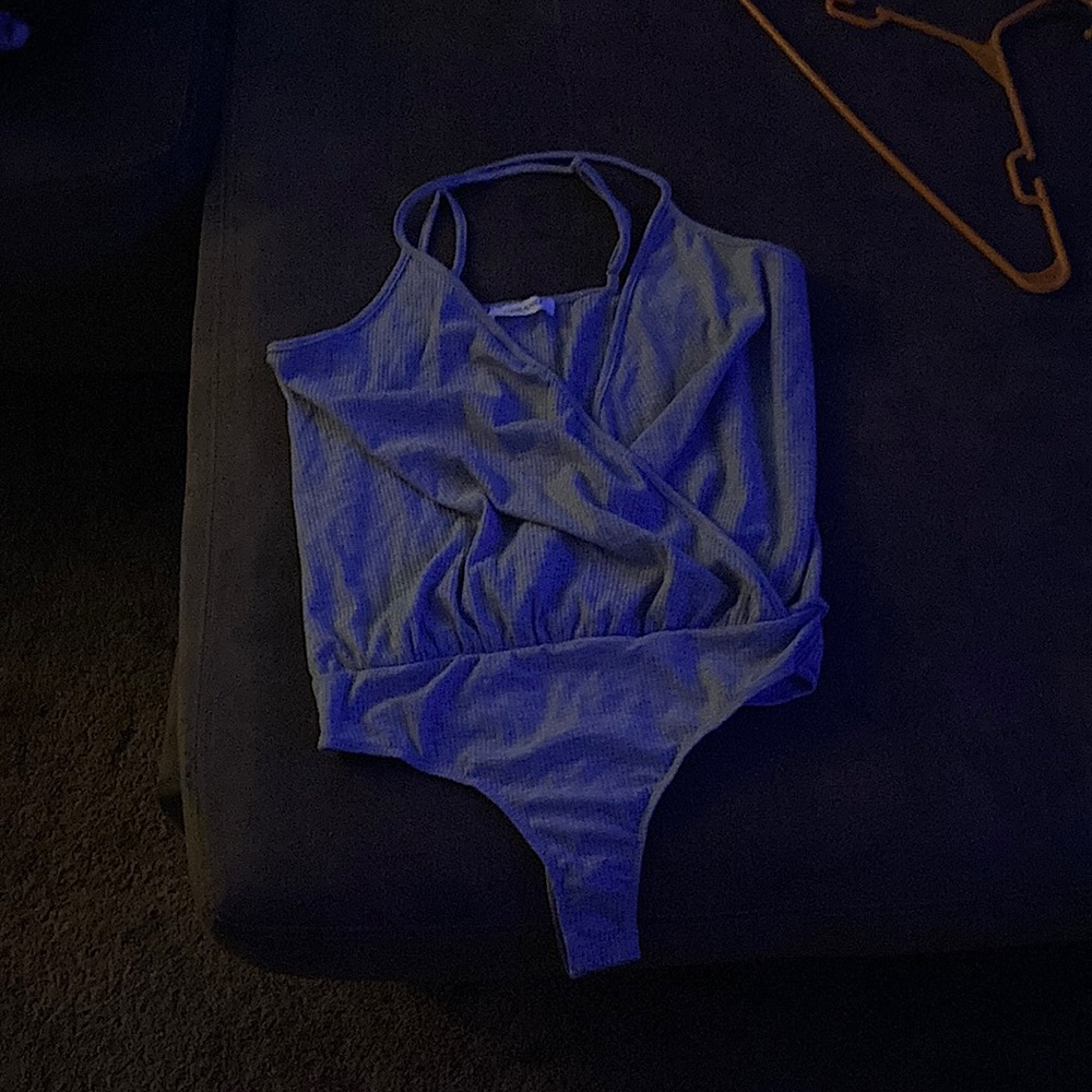 Gray body suit never worn